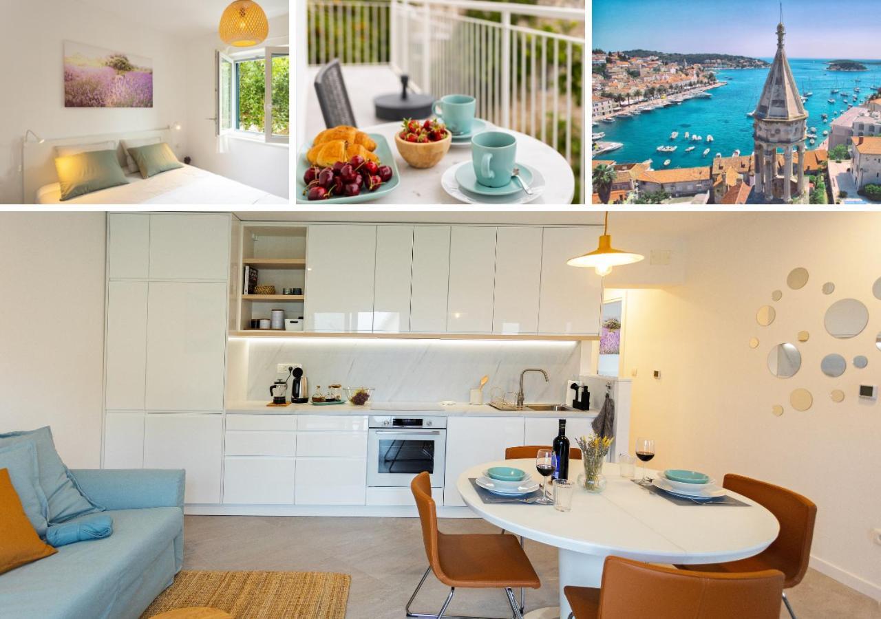 Jesliving Hvar - 2 Bedroom Elegant Apartment With Sea View In Historic Center Of Hvar Town Eksteriør bilde